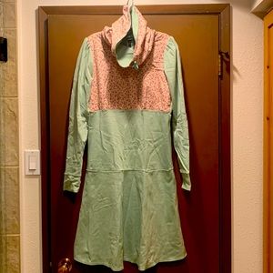 Funnel neck dress by Meko